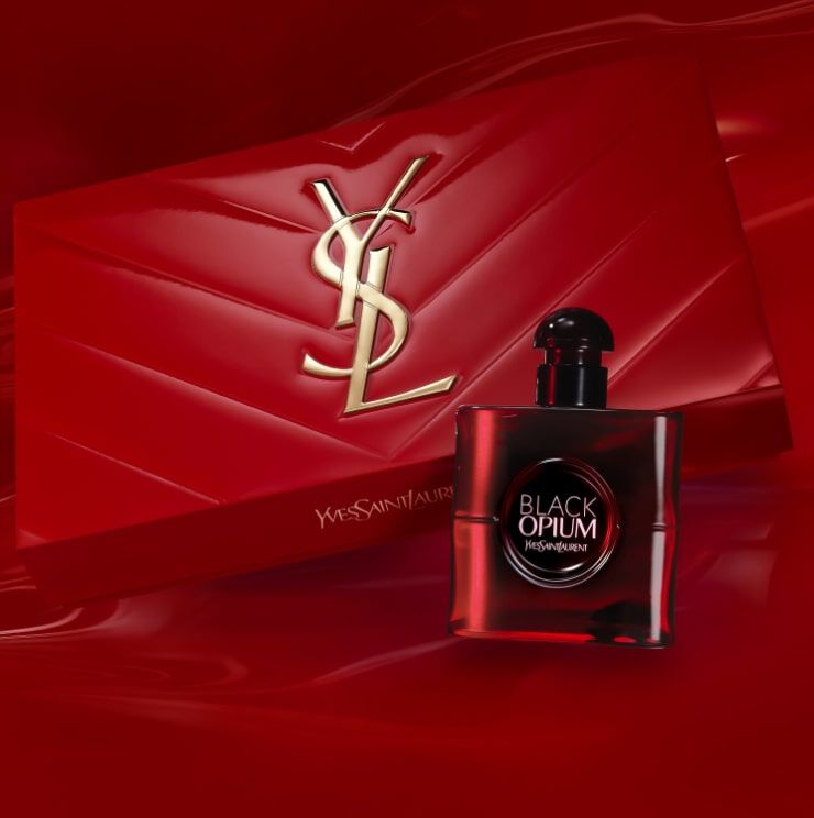Black Opium Eau de Parfum Over Red | YSL Beauty