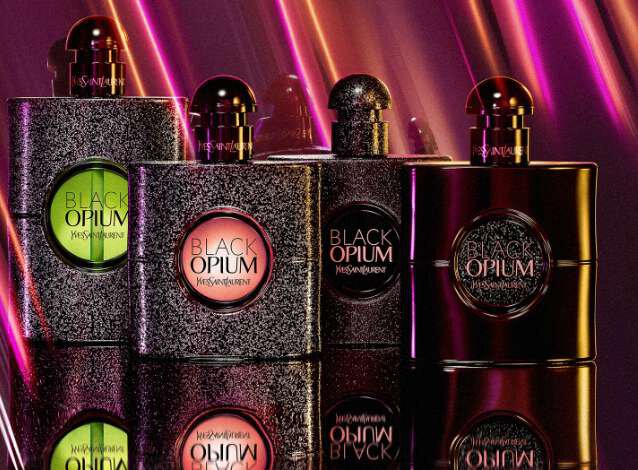 YSL Black Opium perfume, Luxury fragrance for women