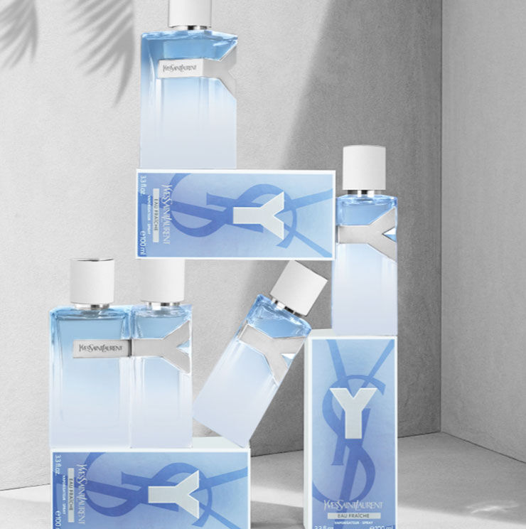 香水(男性用) YSL Y EAU FRAICHE - 100ML YSL Y Eau Fraiche for Men 3.3 oz Cologne Spray by Yves Saint