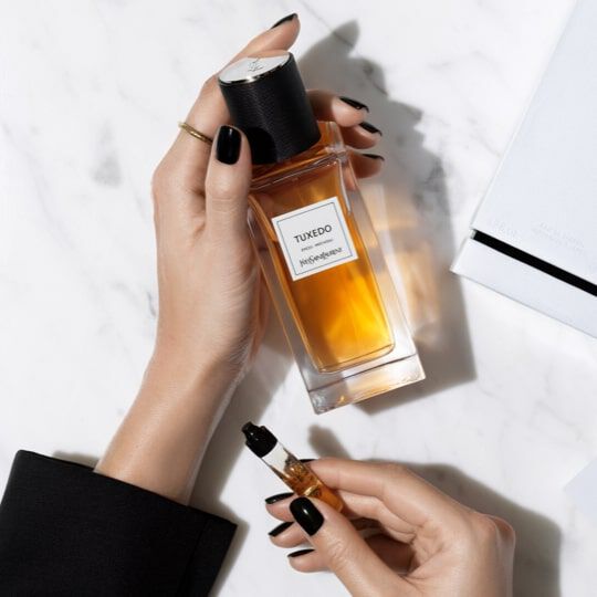 LE VESTIAIRE DES PARFUMS TUXEDO HIGH PERFUMERY CHYPRE AMBERY NG YSL