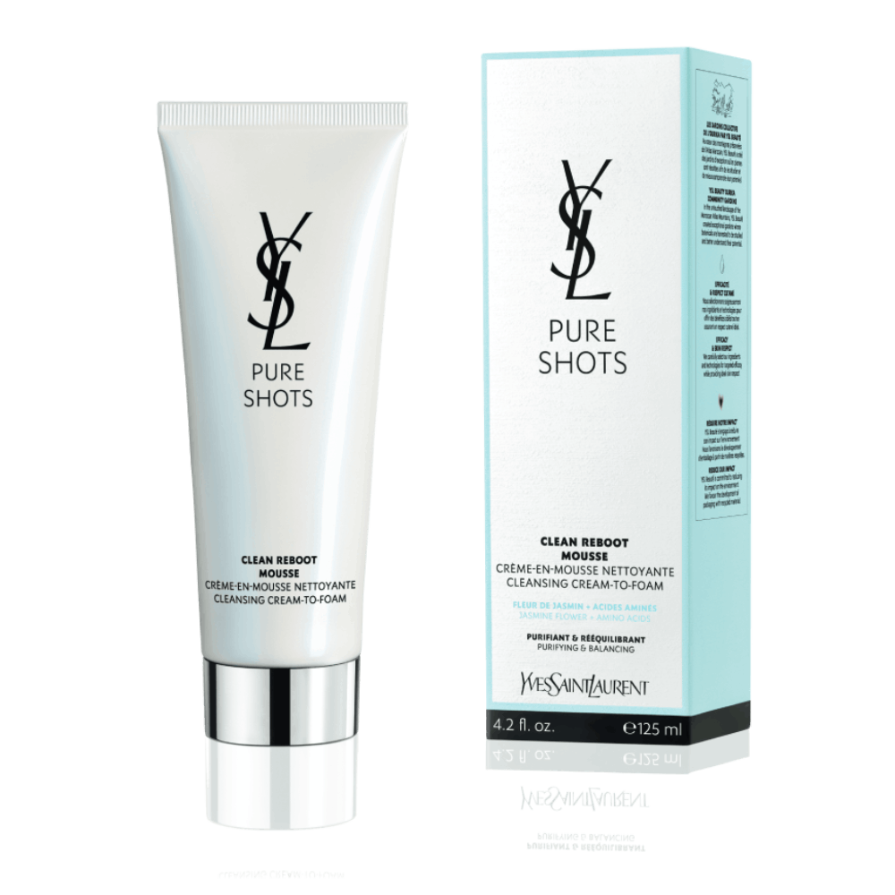 Pure Shots Clean Reboot Mousse Cleanser - YSL Beauty