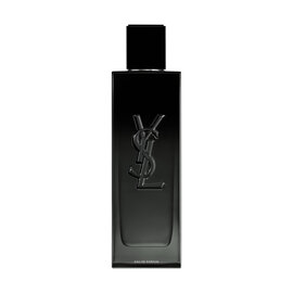 MYSLF Eau de Parfum, a black bottle with the YSL Beauty logo.