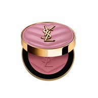 Make Me Blush Powder in shade 44 Nude Lavalliere, in a gold and pink compact with embossed logo.
