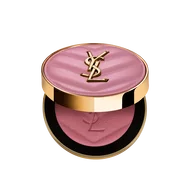 Make Me Blush Powder in shade 44 Nude Lavalliere, in a gold and pink compact with embossed logo.