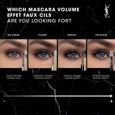  Yves Saint Laurent Volume Effet Faux Cils Luxurious Mascara  for a False Lash Effect 1 High Density Black : Ysl Shocking Mascara :  Beauty & Personal Care
