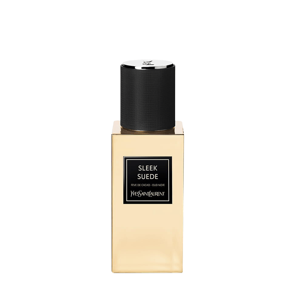 Sleek suede perfume top