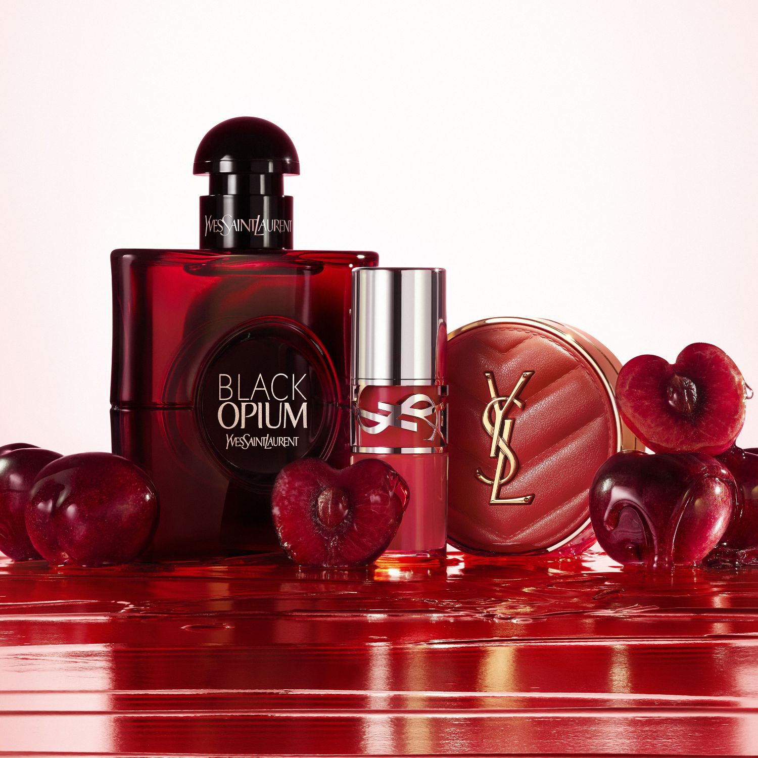 BLACK OPIUM EAU DE PARFUM OVER RED