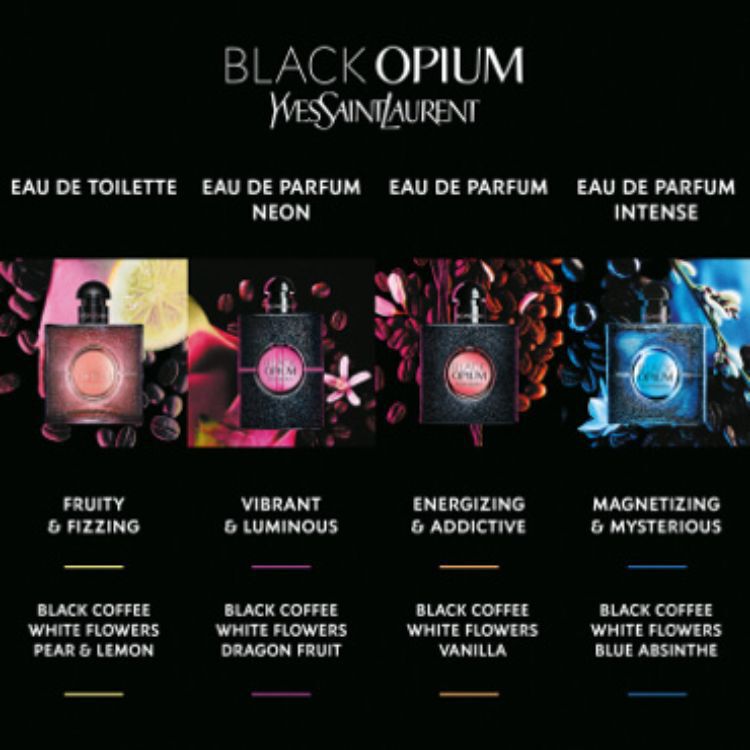 Black Opium Eau De Parfum Intense Seductress Enigmatic And Magnetic