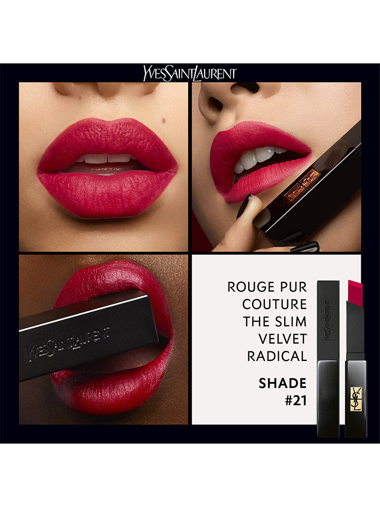 Rouge Pur Couture The Slim Velvet Radical Yves Saint Laurent Beaute