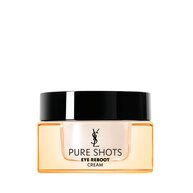 YSL Pure Shots Eye Reboot Cream, 15ml jar, front view, on a white background.