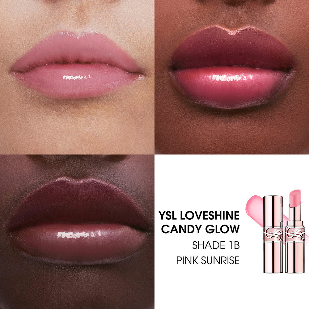 通販 送料無料  in Indulge Next Glow Candy Loveshine YSL with Shine Level 口紅