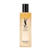 YSL Pure Shots Stability Reboot Bi-Essence 150ml packshot, front view, clear bottle with bi-phase golden liquid.