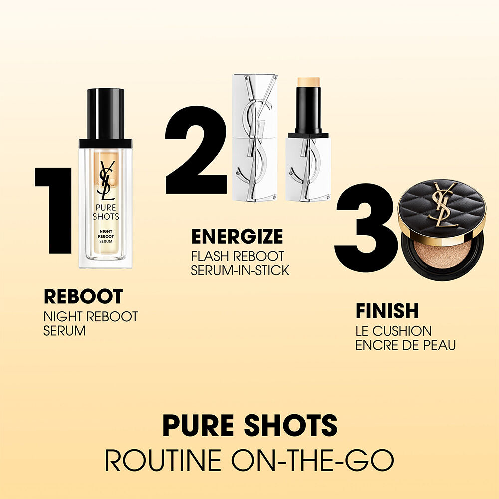 世界有名な Discover the new YSL serum-in-stick. Radical skin reboot in 美容液