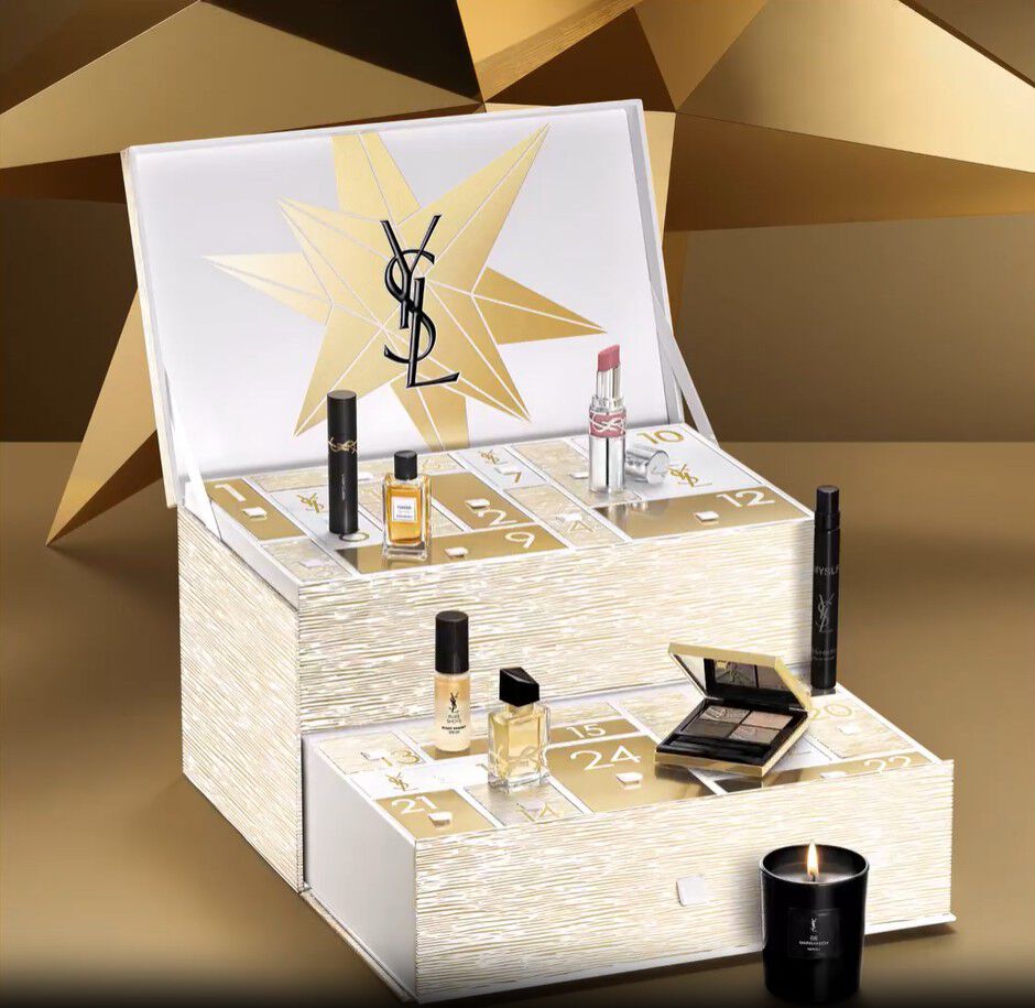 YSL Beauty Advent Calendar 2025: 24 gold icons inside | YSL Beauty
