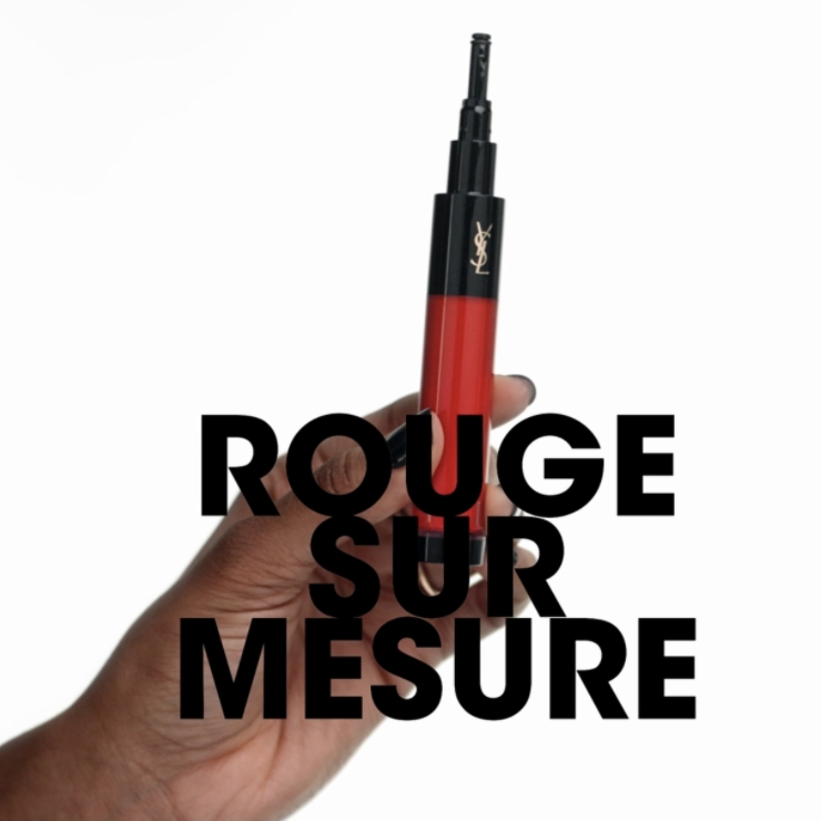 Dress your lips your way using YSL Beauty's Rouge Sur Mesure.